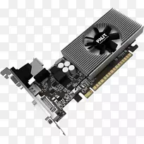 显卡和视频适配器NVIDIA GeForce GT 730中央处理单元Palit DDR 3 SDRAM-显卡视频适配器