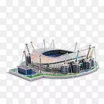 曼彻斯特市体育场曼彻斯特市F.C.Puzz 3D安菲尔德拼图游戏-城市体育场