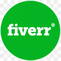 Fiverr徽标在线市场图形设计