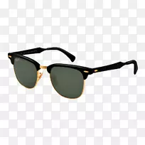 雷-班俱乐部主铝射线-禁止俱乐部的经典太阳镜褐线眼镜-射线禁令
