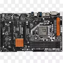 英特尔主板lga 1151 asRock z170a-x1-cpu套接字