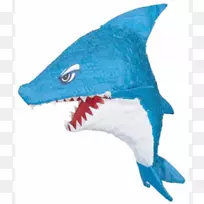 皮涅塔鲨鱼派对游戏生日-鲨鱼