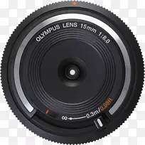 照相机镜头奥林巴斯M.祖科广角15毫米f/8.0摄影.镜头盖