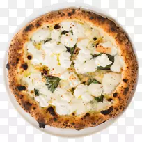 西西里披萨那不勒斯比萨饼马格里塔山羊奶酪比萨饼