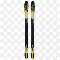 滑雪捆绑滑雪诺迪卡原子滑雪板滑雪