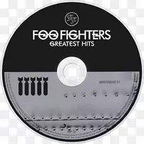 光盘最伟大的点击率Foo战士回响，沉默，耐心和优雅专辑封面-约翰丹佛的最伟大的点击率