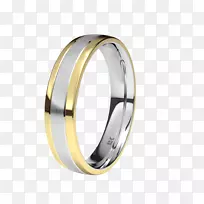 结婚戒指białe złoto克拉-结婚戒指