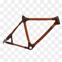 自行车框架我的竹制自行车竹自行车轮毂齿轮-自行车