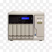QNAP 8-海湾无盘NAS网络存储系统QNAP系统公司。数据存储系统公司