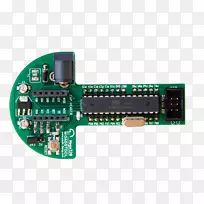 微控制器硬件编程器电子闪存网卡和适配器电子原型