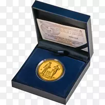 银币皇家铸币金币-1欧元硬币
