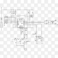 平面图技术制图电子元器件工程