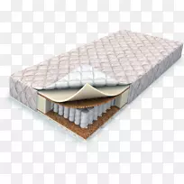床垫，斯卡托纳床，弹簧枕头-床垫