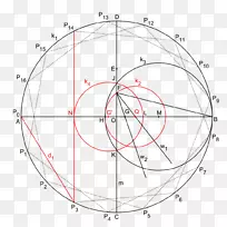 七角圆罗盘直尺构造数学角圆