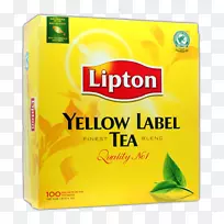 绿茶阿萨姆茶立顿茶袋黄茶
