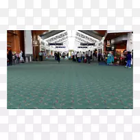 公共空间体育场地地板康乐-波特兰国际机场地毯