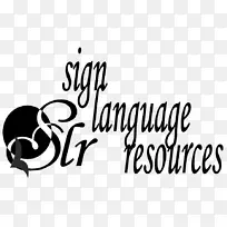 标志聋人文化手语字体语言解读