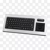 电脑键盘，数字键盘，触控板，空格键，笔记本电脑