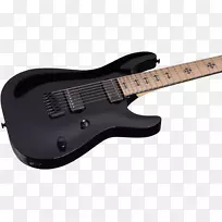 电吉他切克特吉他研究七弦吉他切克特c-1地狱式低音吉他-电吉他