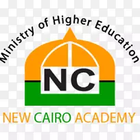 新开罗学院标志高等应用艺术学院-第五复合组织-新视野学院