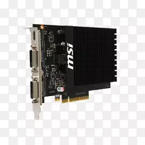 显卡和视频适配器NVIDIA GeForce GT 710计算机硬件NVIDIA GT 710 2 gd3h h2d-nvidia