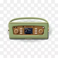 罗伯茨无线电数字音频广播罗伯茨复兴rd 60 dab无线电数字无线电-收音机