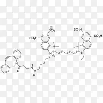 菁染料荧光磺酸盐/m/02csf-点击化学