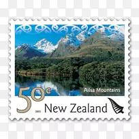 邮票新西兰摄影水资源-在新西兰游玩