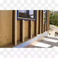 墙式龙骨木建筑材料.木材