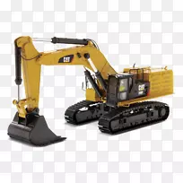 卡特彼勒公司挖掘机压铸玩具重型机械1：50比例挖掘机