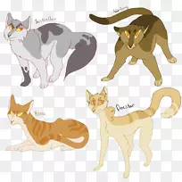 小猫武士，狮子-小猫