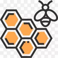 电脑图标蜜蜂
