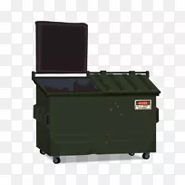 垃圾桶和废纸篮，垃圾箱，电脑图标