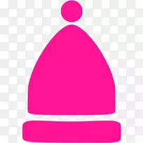 帽子梨花，电脑图标，粉红帽子