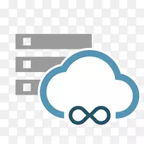 云存储徽标计算机数据存储