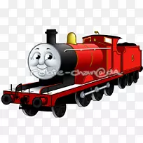 詹姆斯红色引擎托马斯索多尔训练珀西火车
