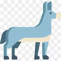狗繁殖电脑图标动物剪贴画-驴子