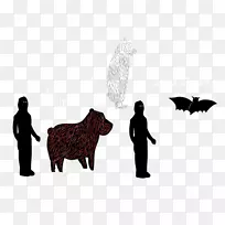 牛的人类行为轮廓-轮廓