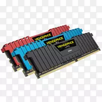 Corsair 64 GB(4 X 16 GB)288-pin DDR 4 SDRAM DDR 4 2666(PC 4 21300)台式存储器cmu64gx4m4a2666c16b Minix neo U1 DIMM-Corsair组件