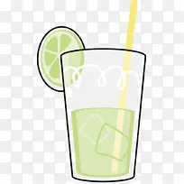 柠檬汁饮料柠檬汁剪辑艺术-莱姆