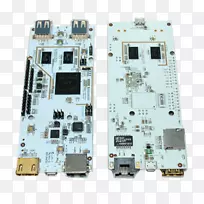 电视调谐器卡和适配器pcduino微控制器