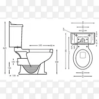 工艺制图家具线艺术图-蹲式厕所