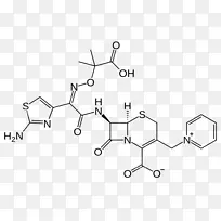 头孢他啶/阿维巴坦化学物质化合物-头孢他啶