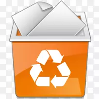 回收符号玻璃纤维垃圾箱和废纸篮回收箱玻璃