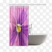 帘布织物淋浴器聚酯防水淋浴器