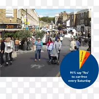 街道公共空间运输行人沥青-伦敦单车运动