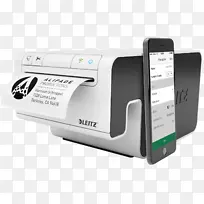 标签打印机Leitz图标办公用品纸打印机