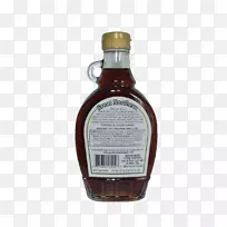 甜品甜酒威士忌沙司-枫树糖浆瓶