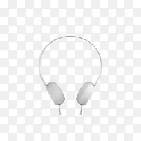总部耳机-白色耳机