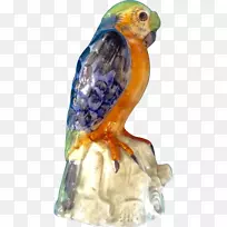 鹦鹉鸟雕像陶瓷鹦鹉